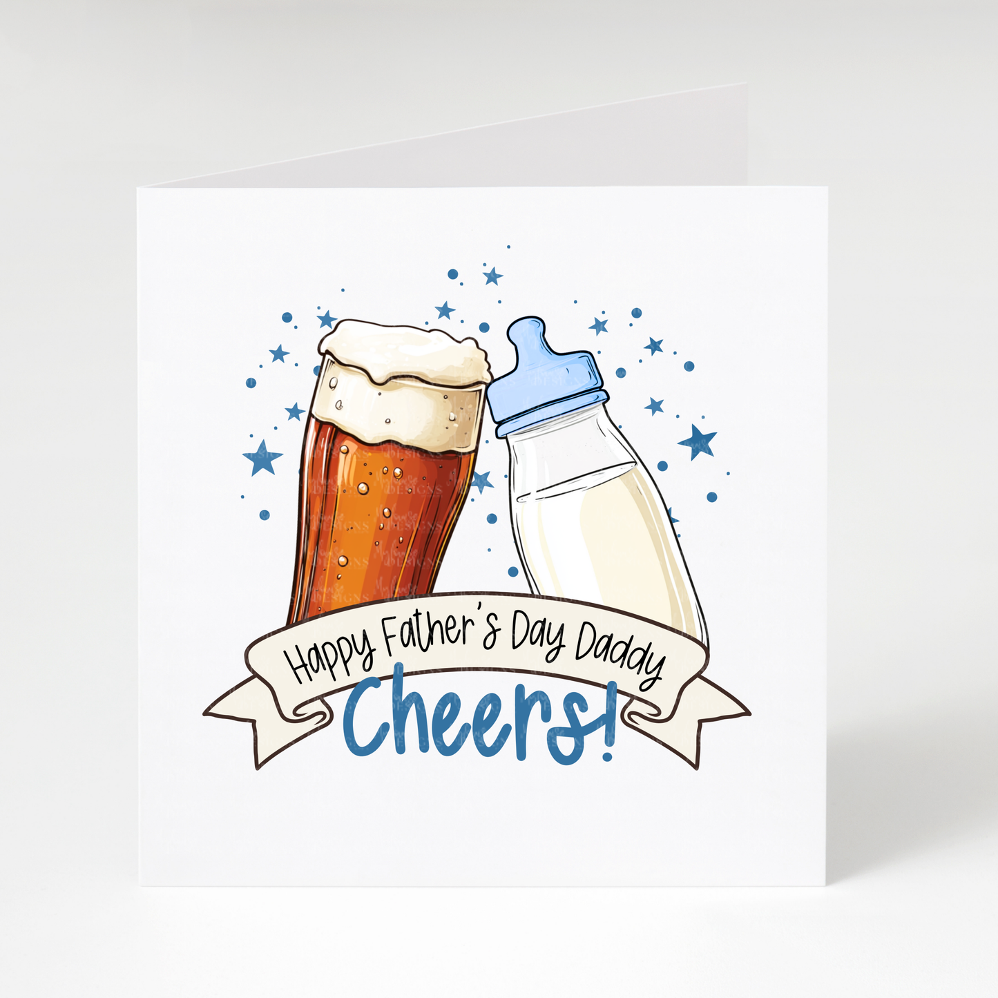 'Cheers' Father's Day Card