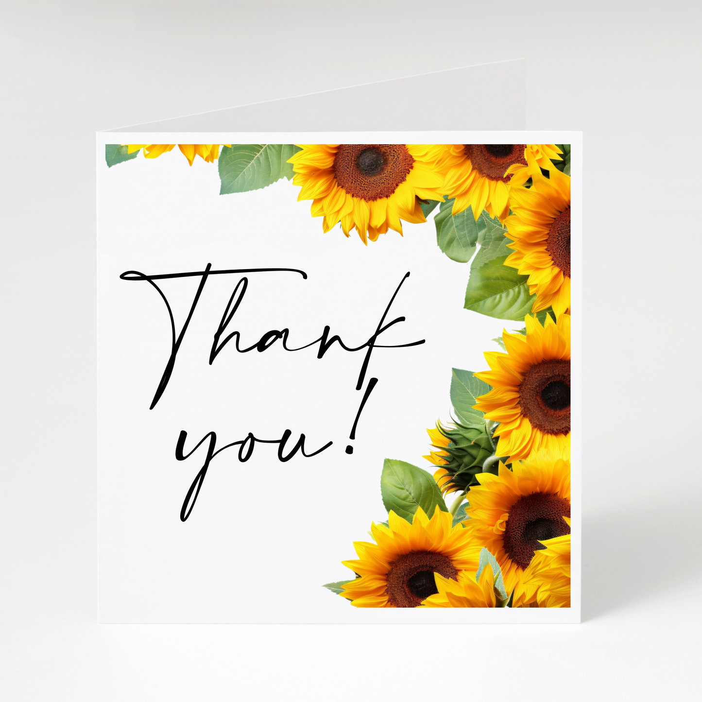 Thank You Sunflowers Card