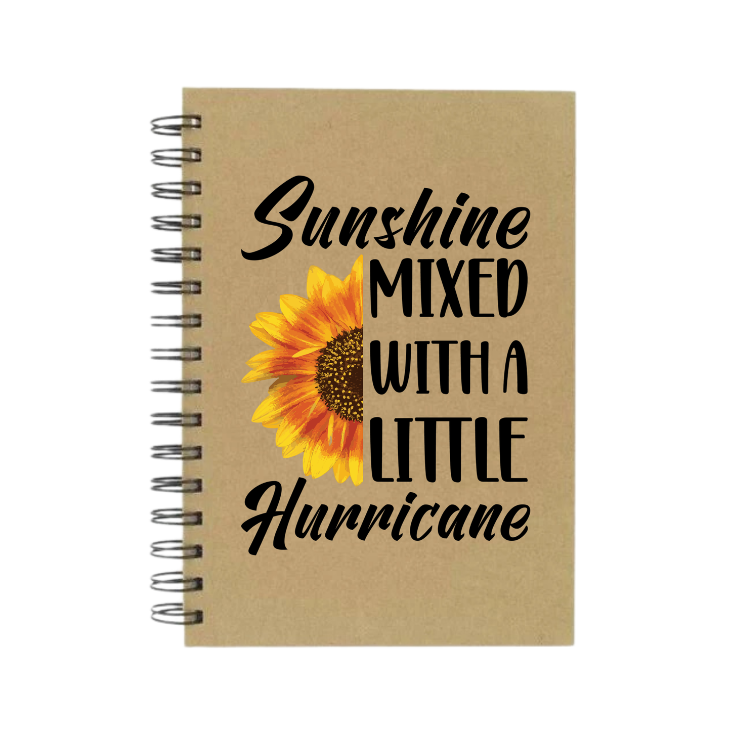 Sunshine Mixed With Hurricane A5 Notebook
