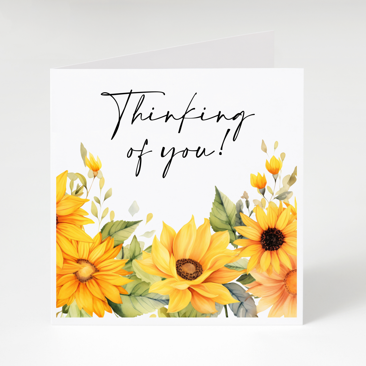 Thinking of You Flowers Card