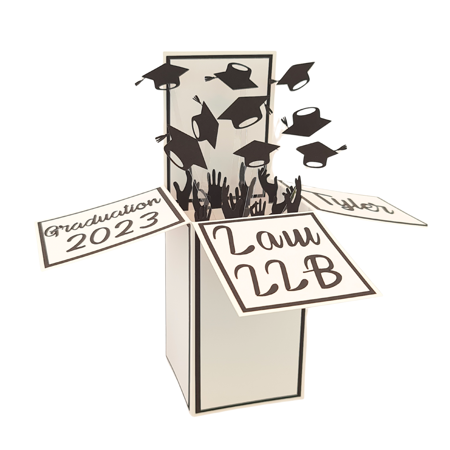 Pop Up Box Graduation Card