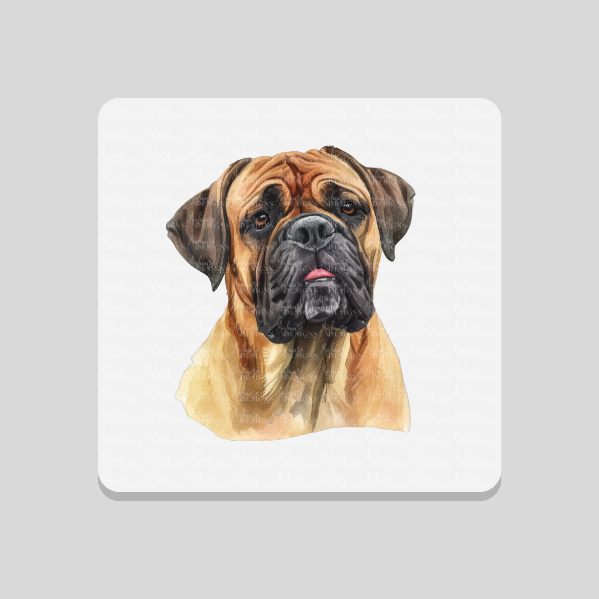 Boxer Dog Coaster