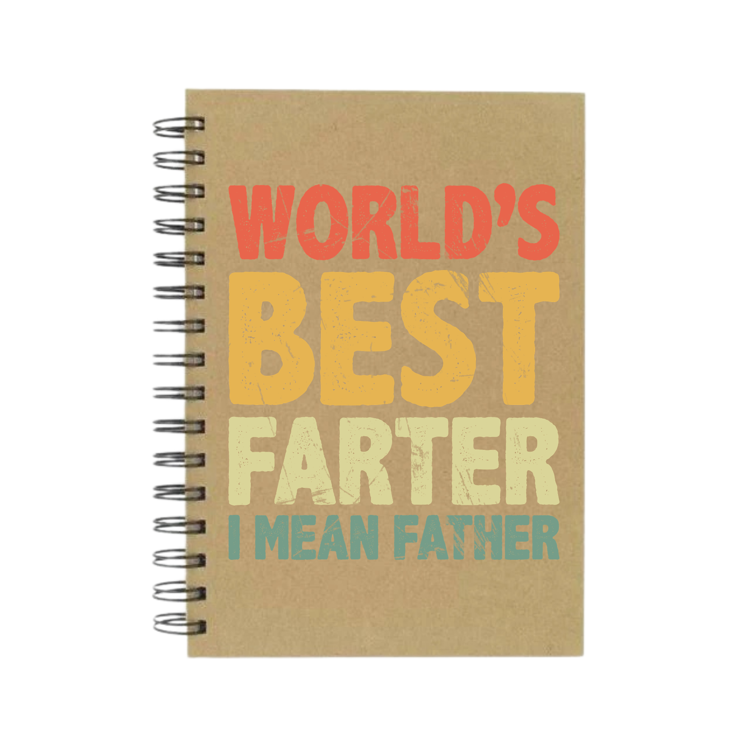 World's Best Farter A5 Notebook