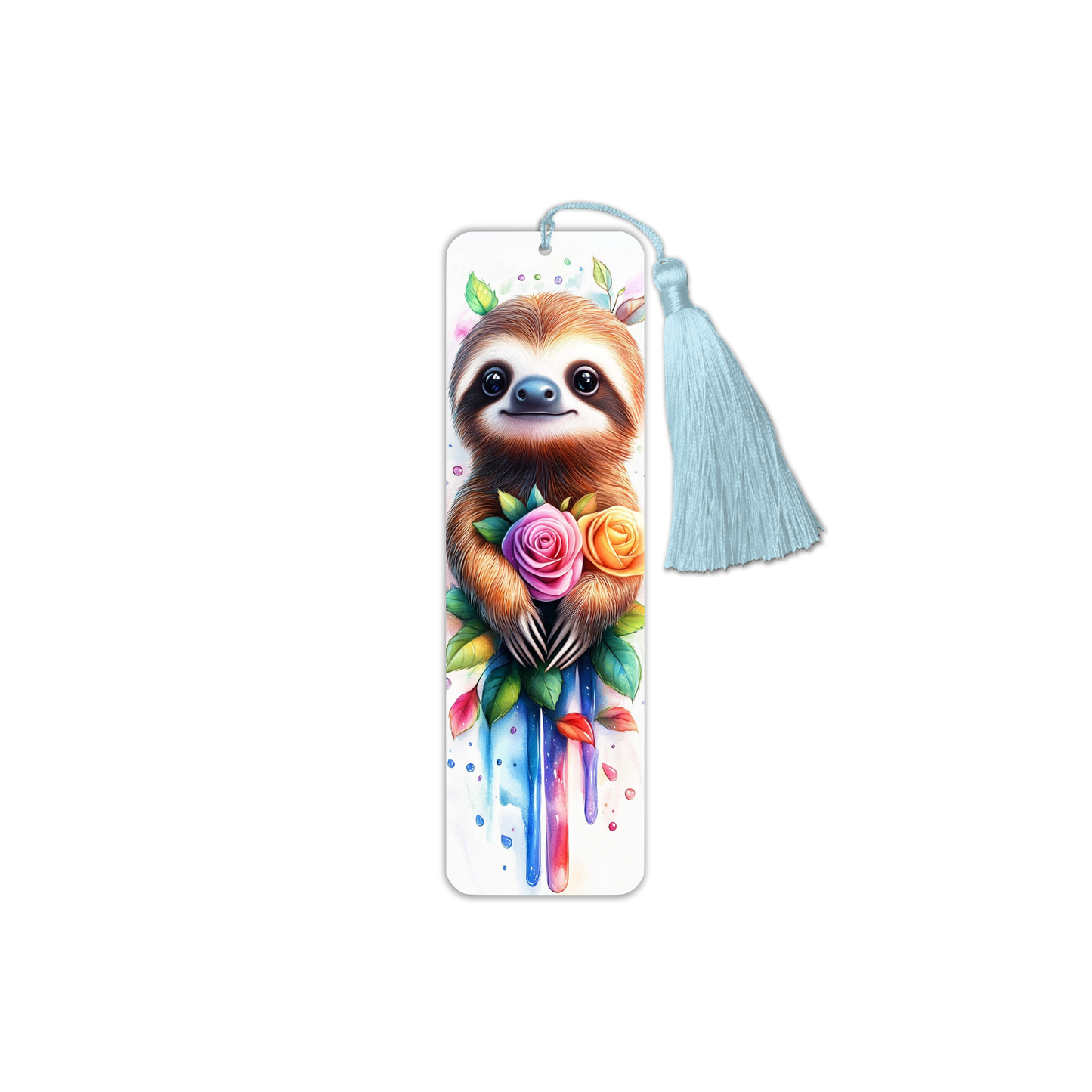 Flower Sloth 4 Bookmark