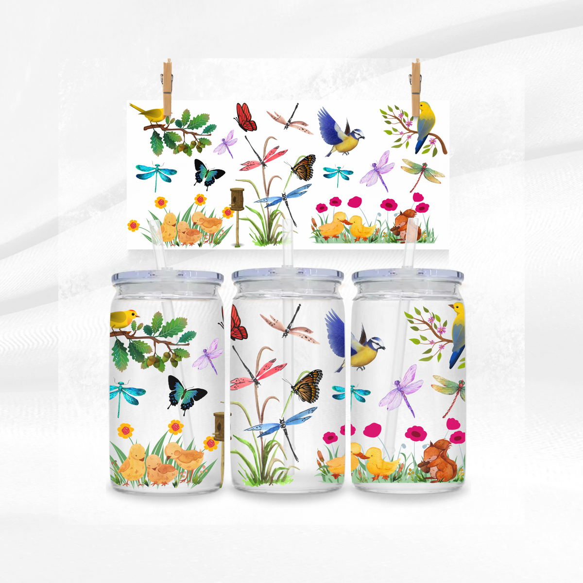 Garden Wildlife Libbey Can