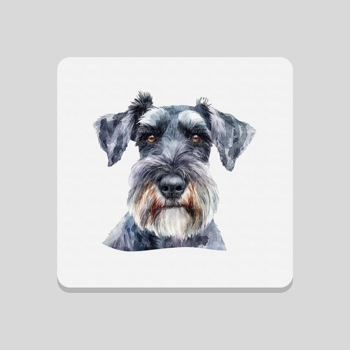 Schnauzer Coaster