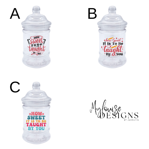 Fillable Sweet Jar