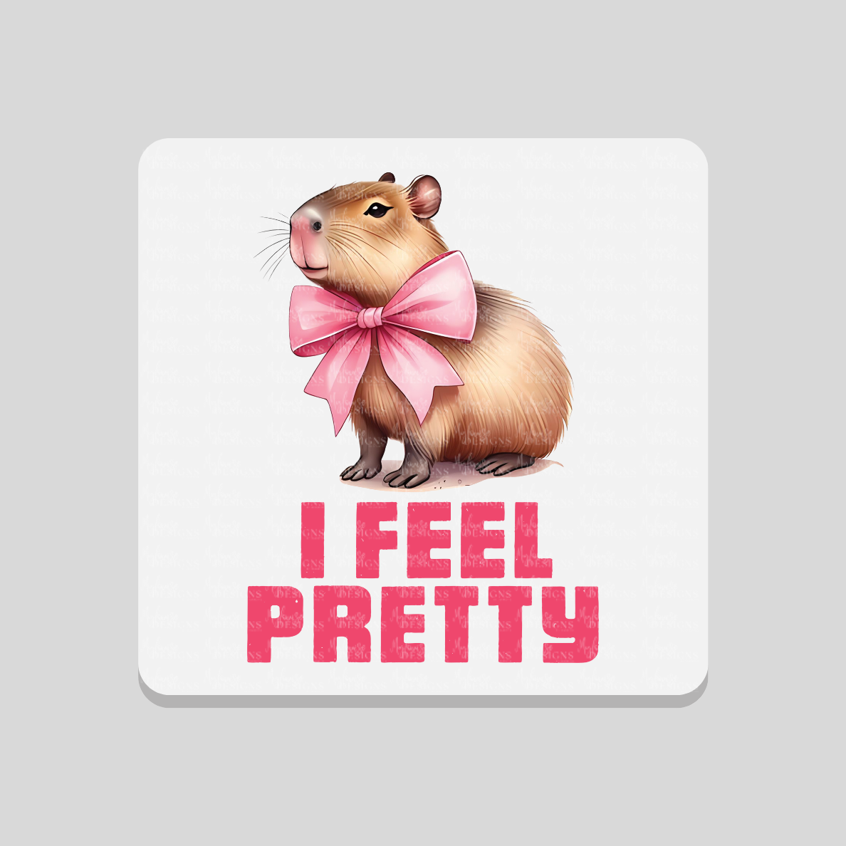 Pretty Capybara Coaster