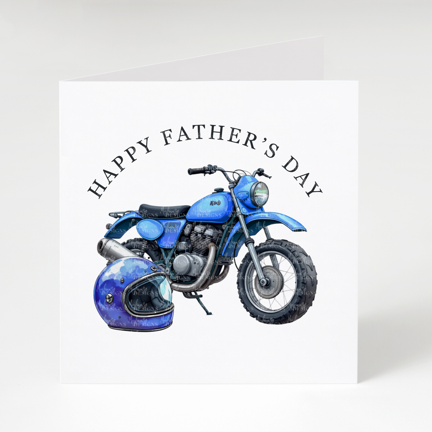 Father's Day Motorbike Card