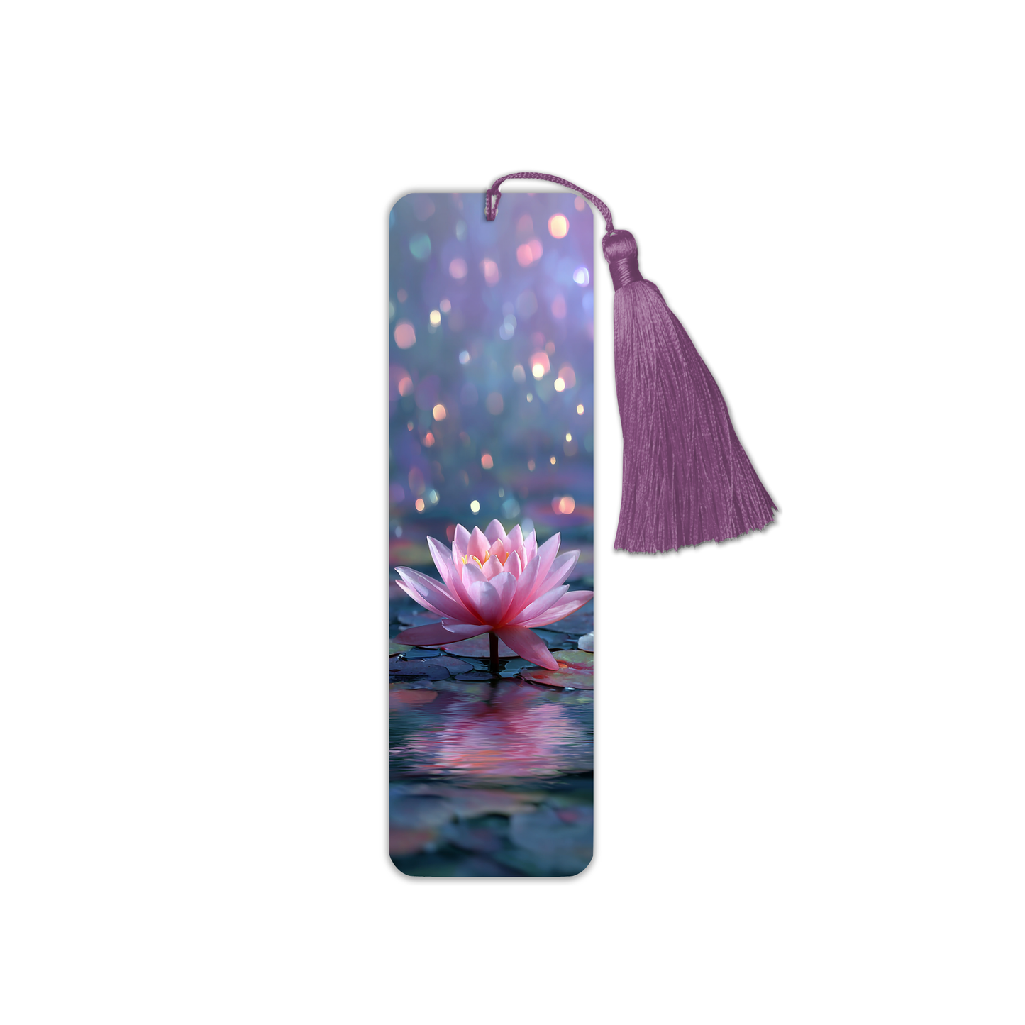 Night Lotus Flower 2 Bookmark
