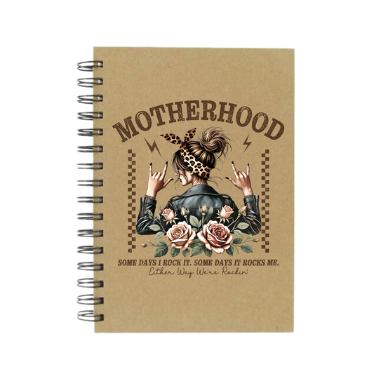 Rockin' Motherhood A5 Notebook