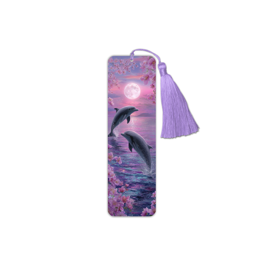 Sunset Dolphin 1 Bookmark