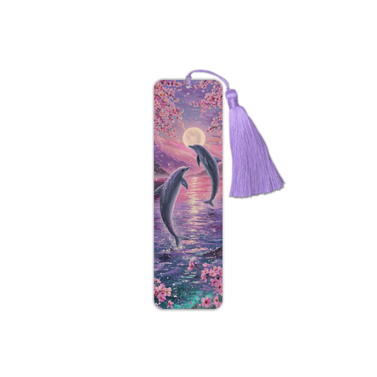 Sunset Dolphin 2 Bookmark