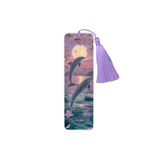 Sunset Dolphin 3 Bookmark