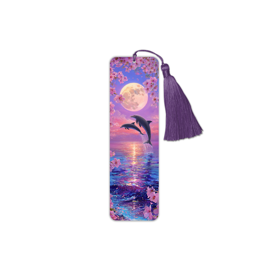Sunset Dolphin 4 Bookmark
