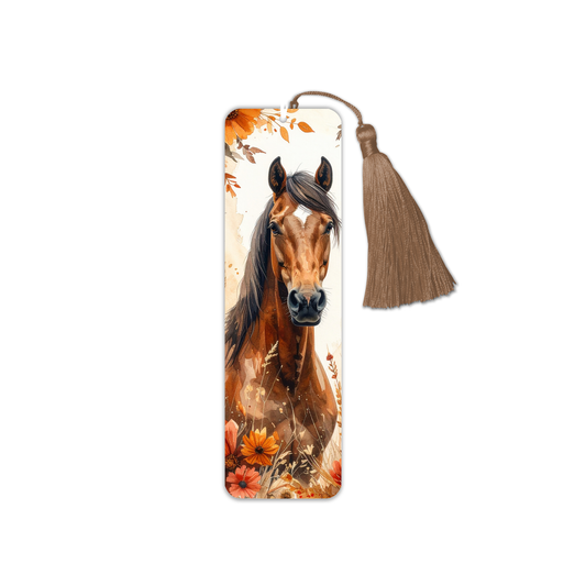 Flower Horse 1 Bookmark