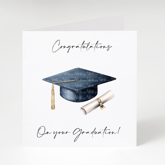 Graduation Cap Card