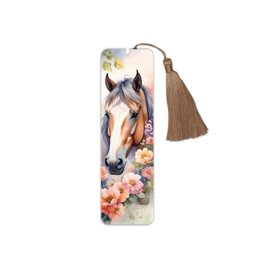 Flower Horse 2 Bookmark