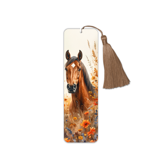 Flower Horse 3 Bookmark