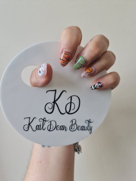 Nail Technician Photo Prop