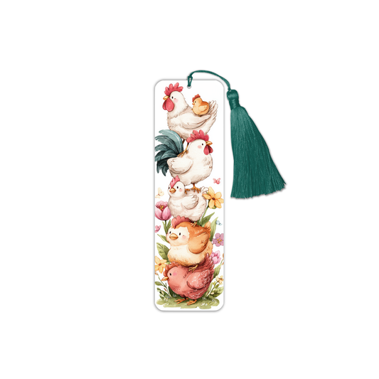 Cute Chicken Stack 2 Bookmark