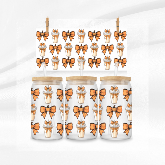 Pumpkin Latte Libbey Can