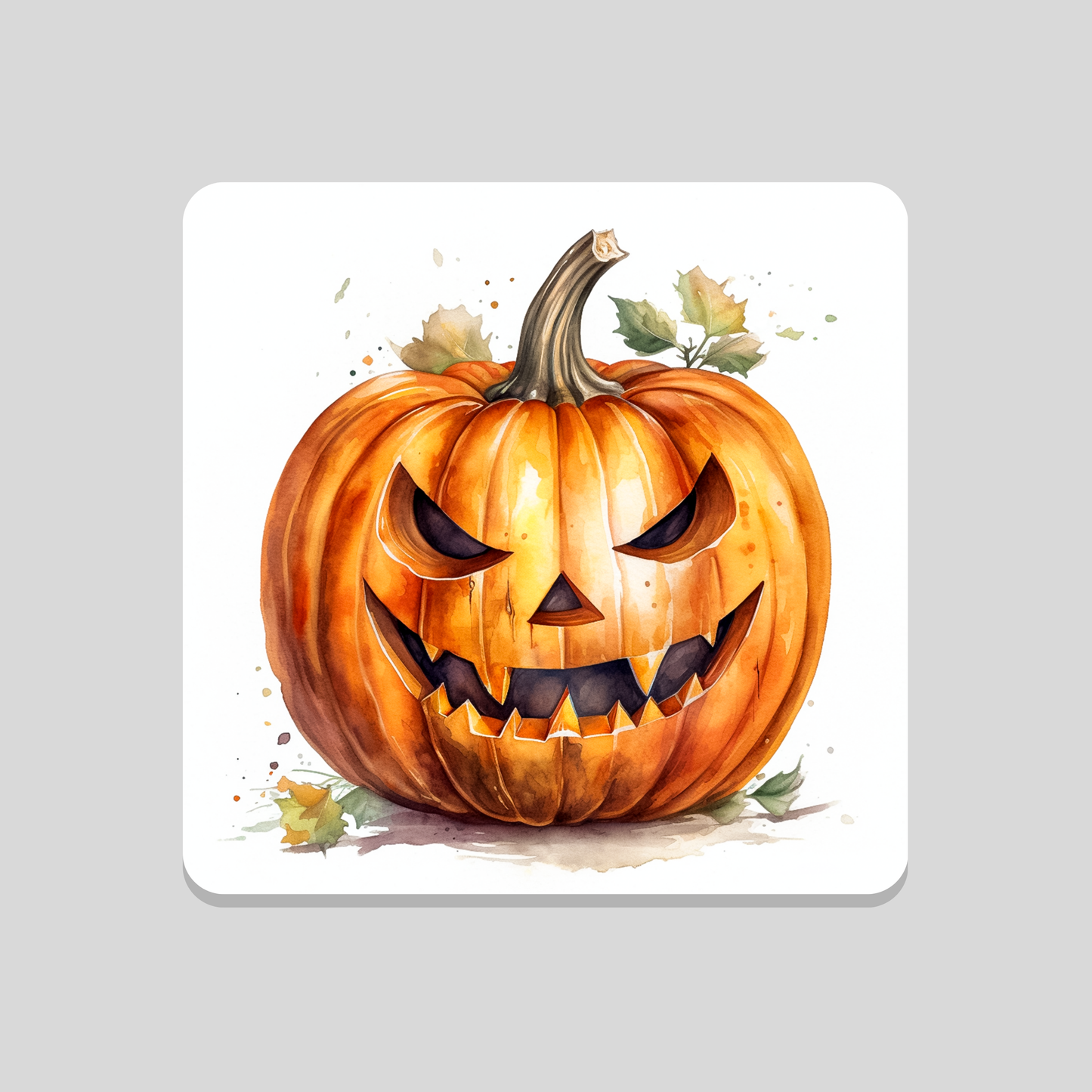 Jack O'Lantern 3 Coaster