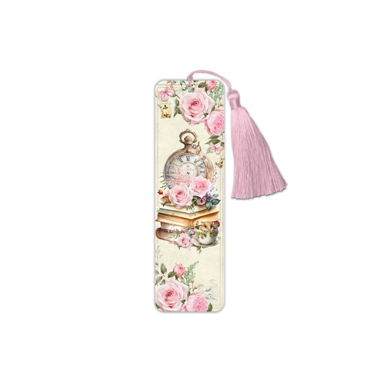 Wonderland Pocket Watch Bookmark