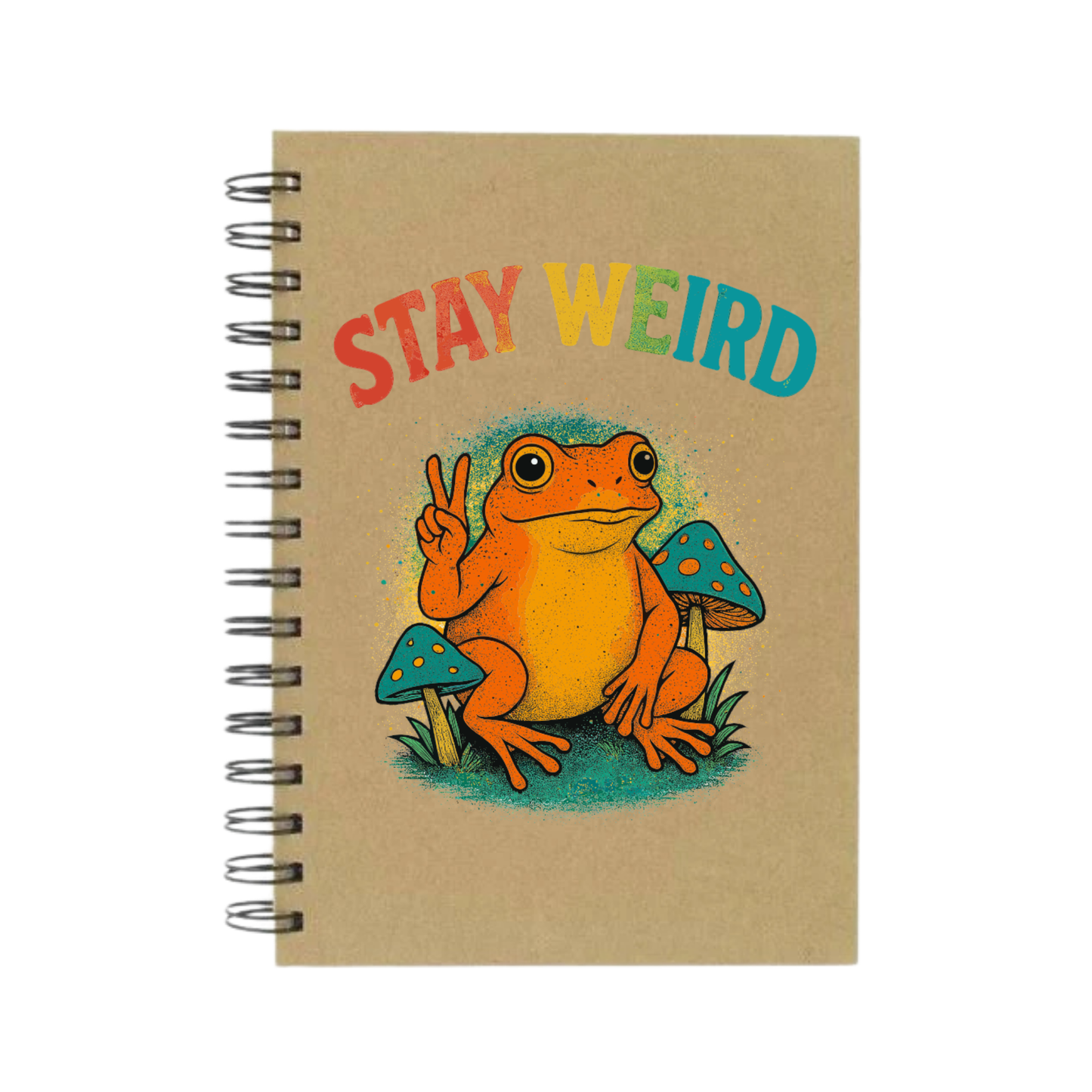 Stay Weird A5 Notebook
