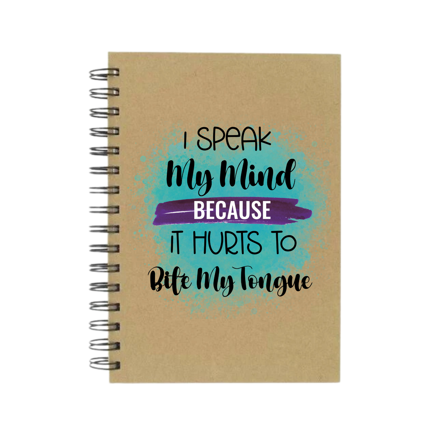 I Speak My Mind A5 Notebook