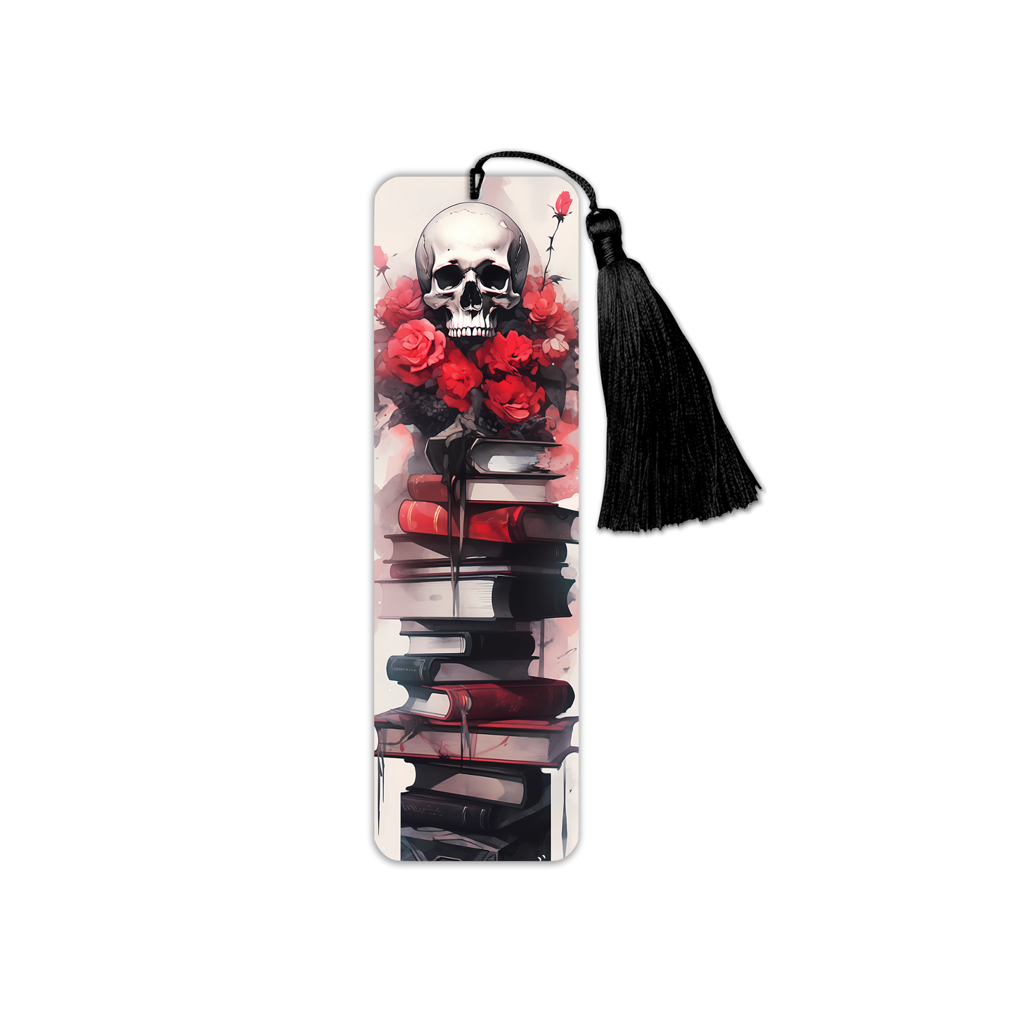 Gothic Book Pile Bookmark