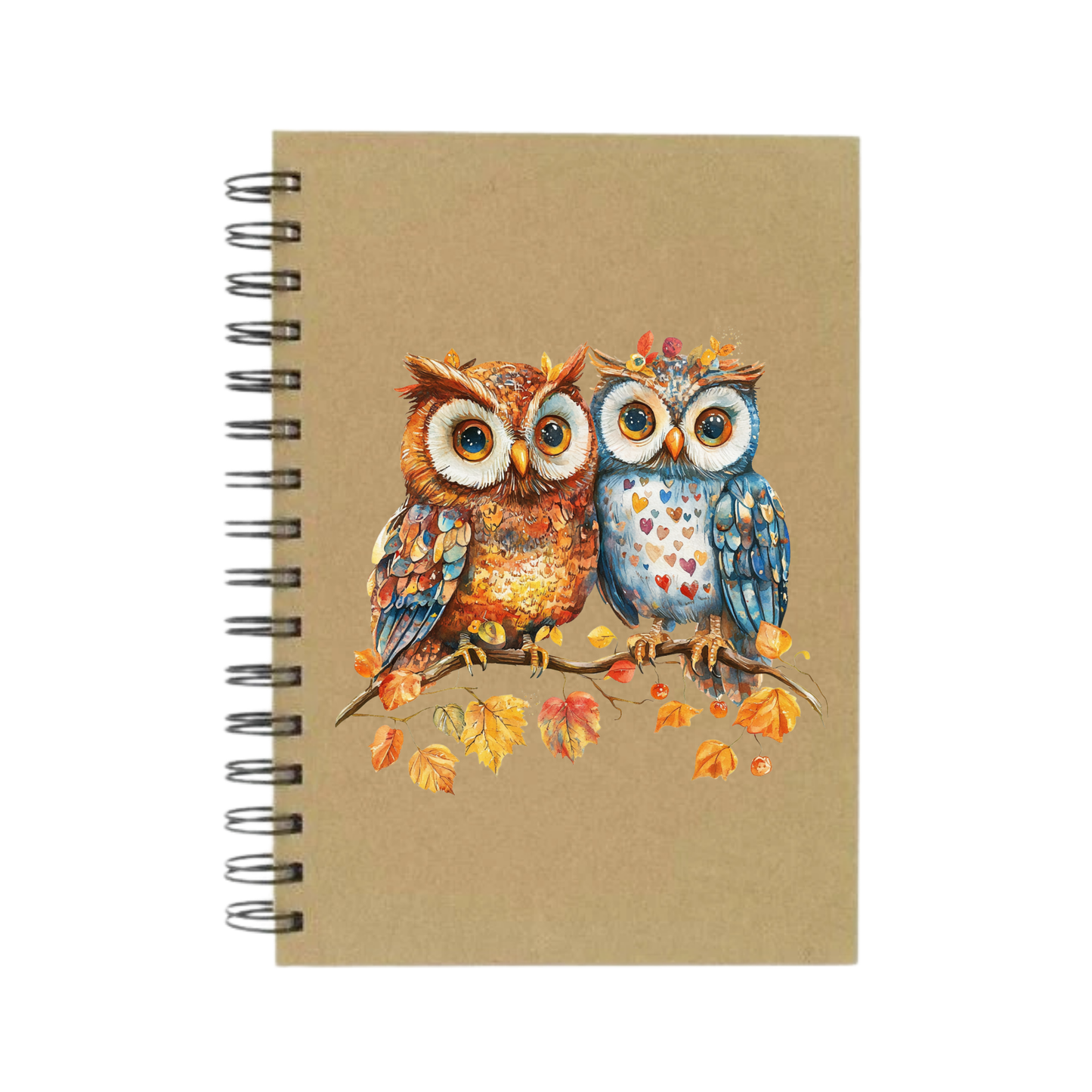 Owls A5 Notebook