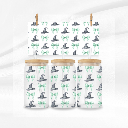 Witches Hats and Bows Libbey Can