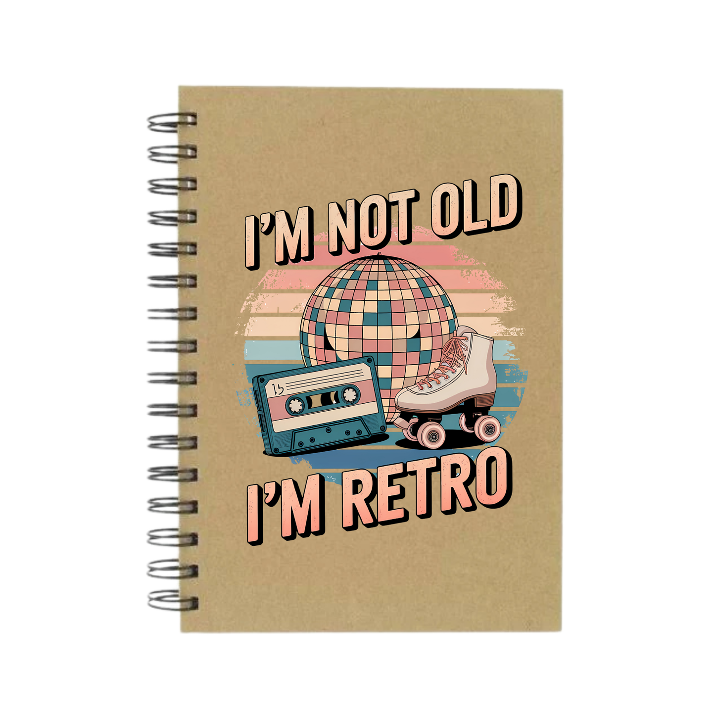 Not Old, Retro A5 Notebook