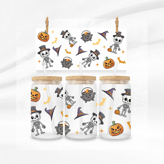 Skeletons and Cauldrons Libbey Can
