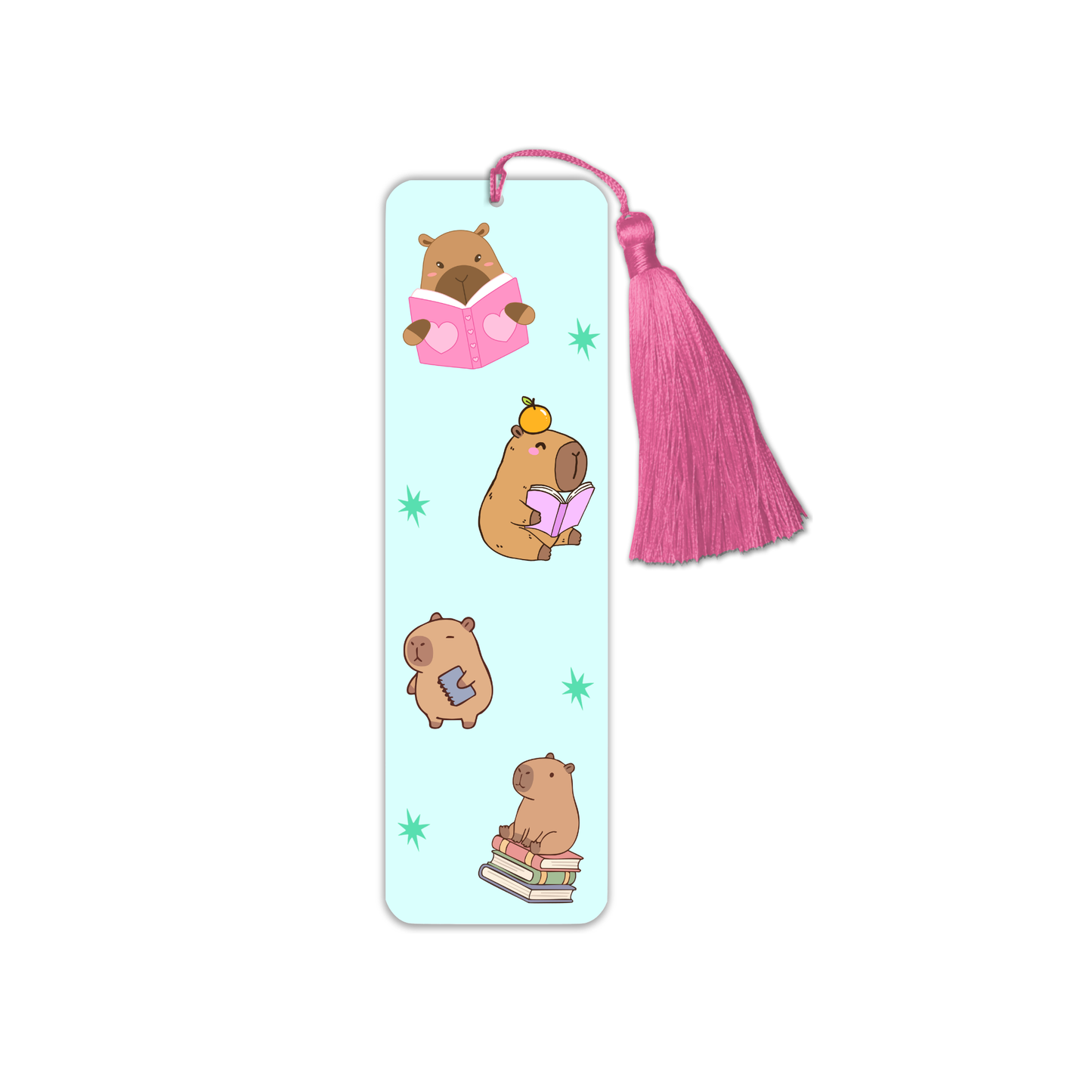 Bookish Capybaras Bookmark