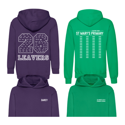 Personalised School Leavers Hoodies