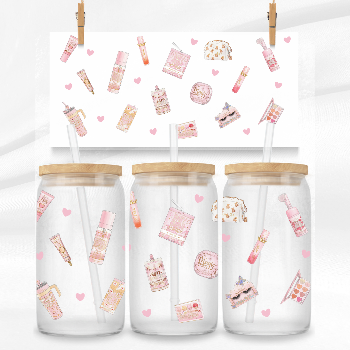 Makeup Bag Libbey Glass Can