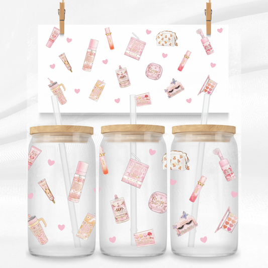 Makeup Bag Libbey Glass Can