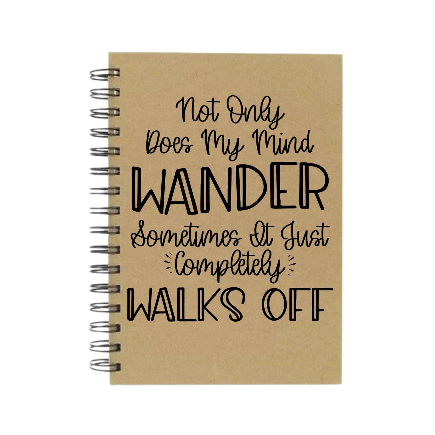 Mind Wanders A5 Notebook