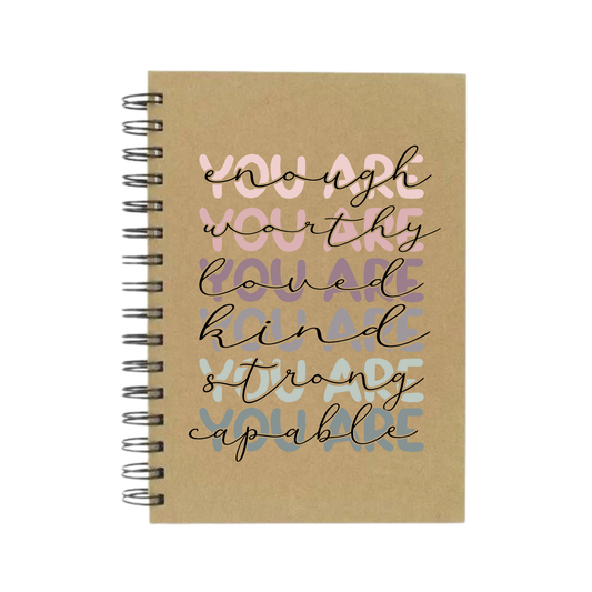 You Are Enough A5 Notebook