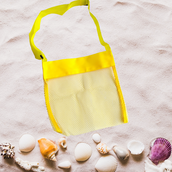 Personalised beach treasure bag