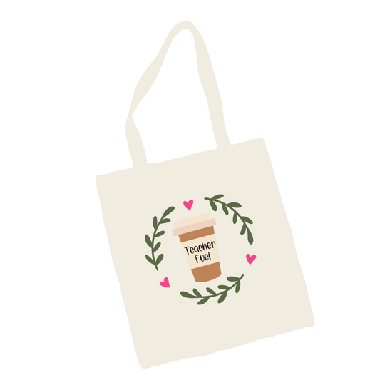 Teacher Fuel Tote Bag