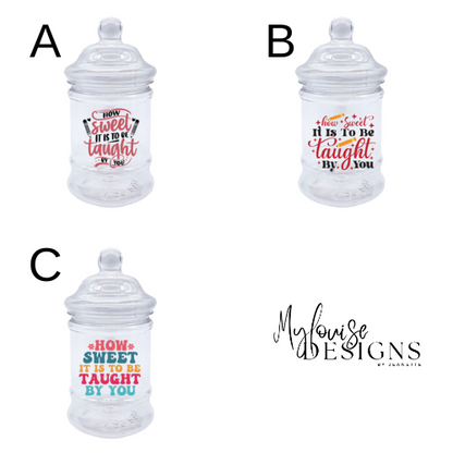Fillable Sweet Jar
