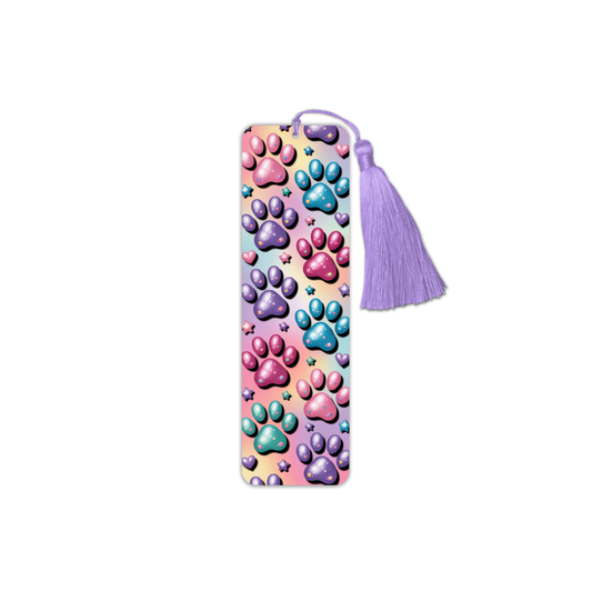 Paw Print Bookmark