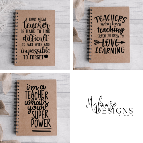 Teacher Gift Notebook