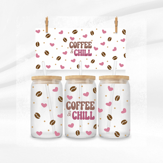 Coffee & Chill Libbey Glass Can