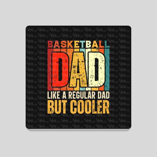 Cool Basketball Dad Coaster