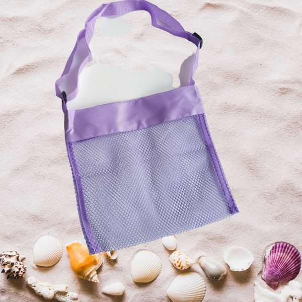 Personalised beach treasure bag