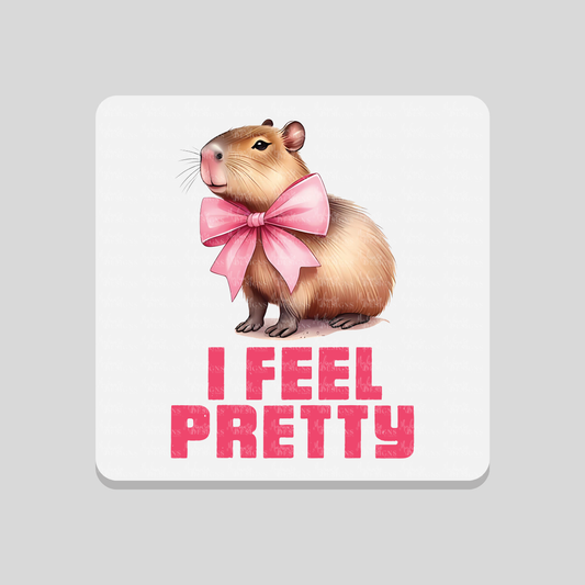 Pretty Capybara Coaster